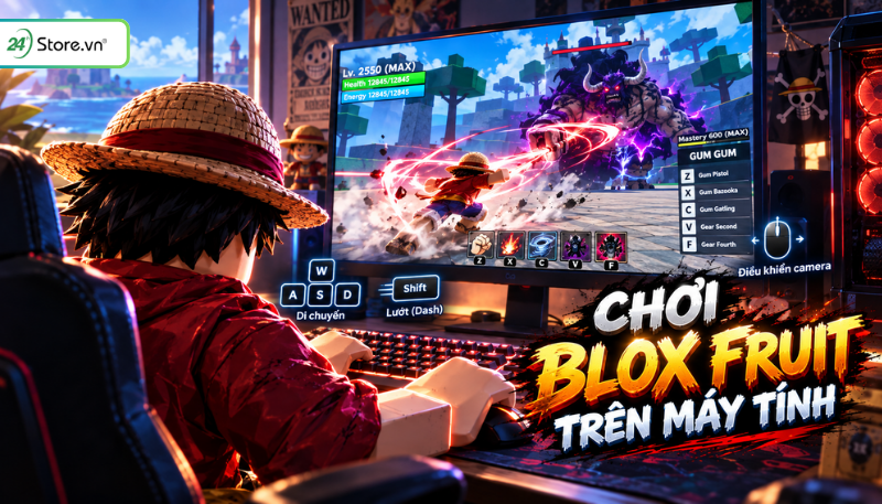 Cách chơi Blox Fruit trên máy tính