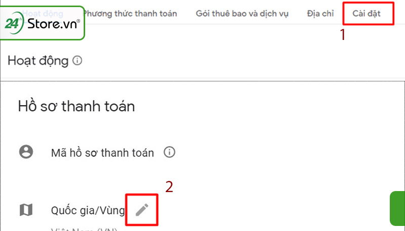 Cách chuyển vùng CH Play 2023
