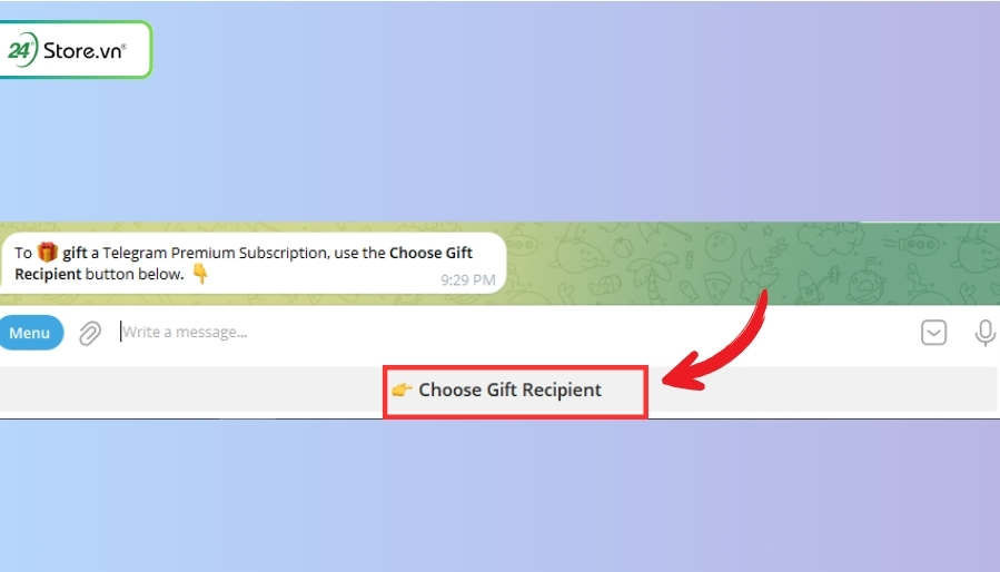 cách đăng ký telegram premium bằng momo