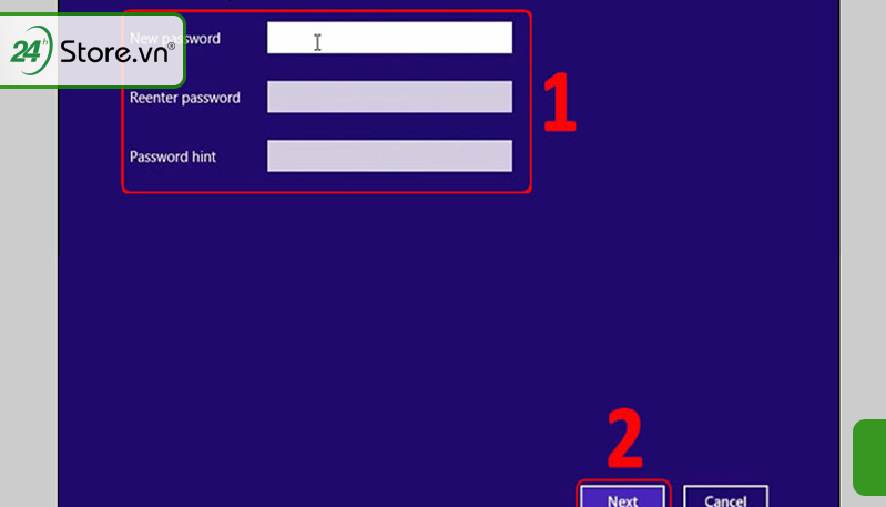 Hướng dẫn cài đặt mật khẩu máy tính Windows 8/8.1