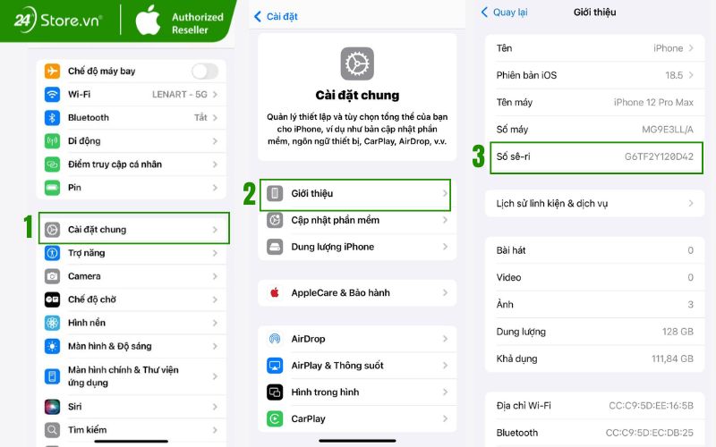 Cách kiểm tra iPhone 12 Pro Max còn zin