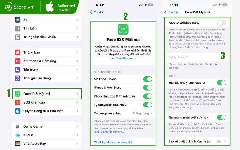 Cách kiểm tra iPhone 12 Pro Max hư FaceID