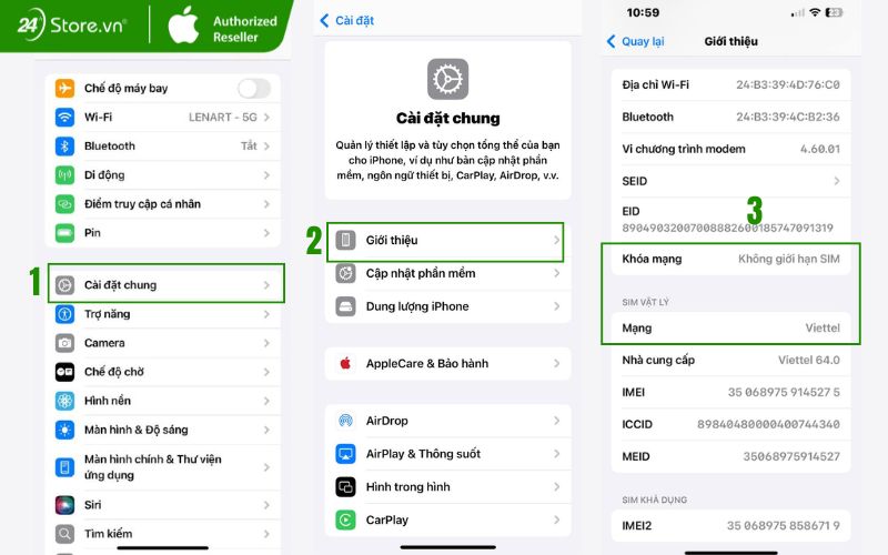Cách kiểm tra iPhone 12 Pro Max lock