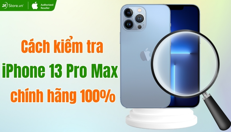 Cách kiểm tra iPhone 13 Pro Max chi tiết