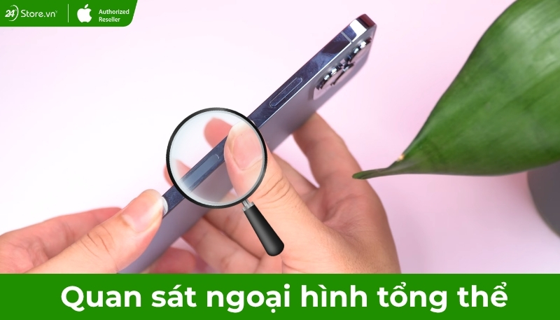 Quan sát ngoại hình iPhone 13 Pro Max
