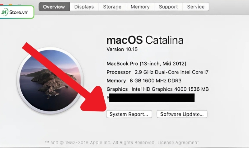 Cách check Macbook cũ bằng thông số cơ bản