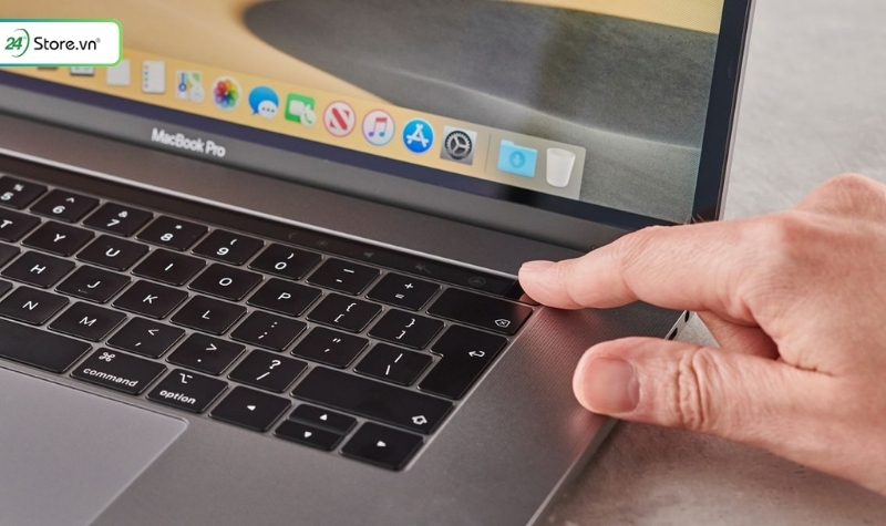 Kiểm tra Macbook cũ về cảm biến