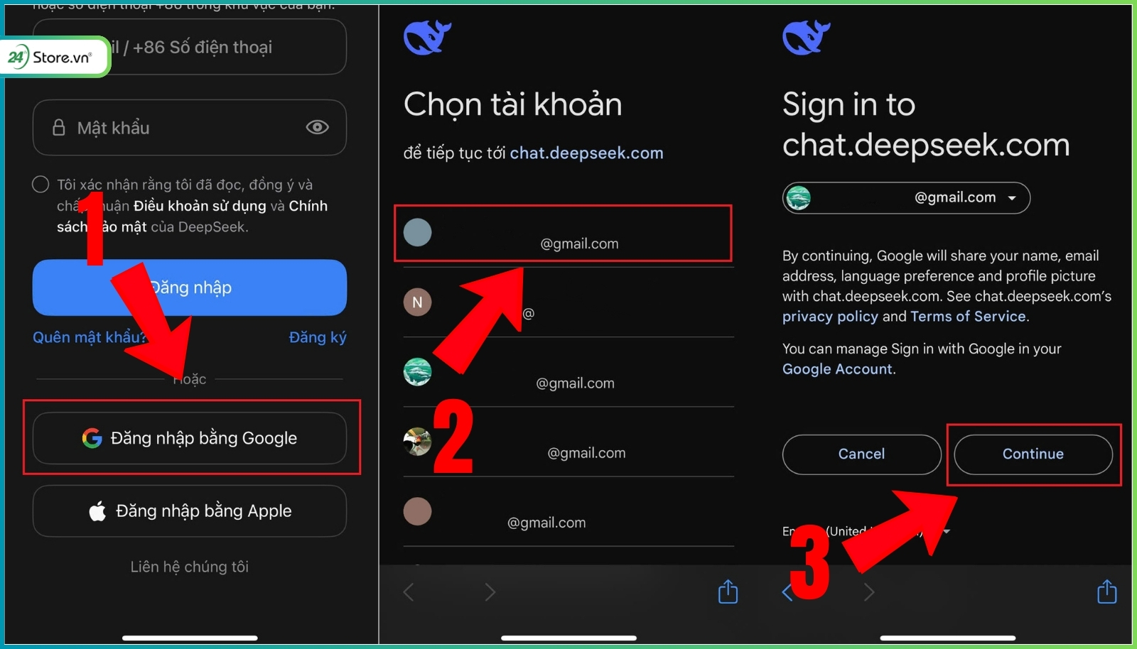 Cách sử dụng DeepSeek trên điện thoại