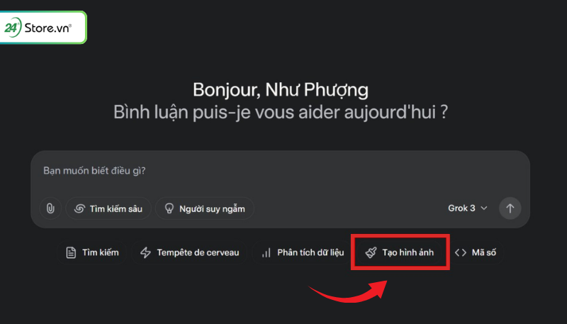 tạo ảnh đẹp bằng grok ai
