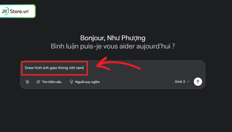 tạo ảnh từ văn bản bằng grok 3 ai