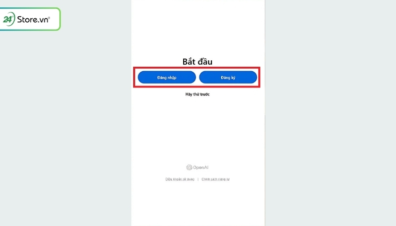 Cách tạo tài khoản ChatGPT