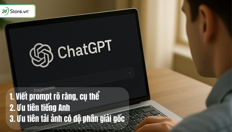 Lưu ý khi tạo ảnh bằng ChatGPT 4o image generation