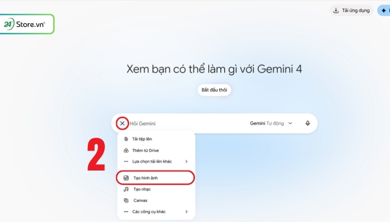 Cách ghép ảnh bằng Gemini B2