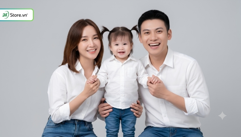 Prompt tạo ảnh gia đình trên Gemini