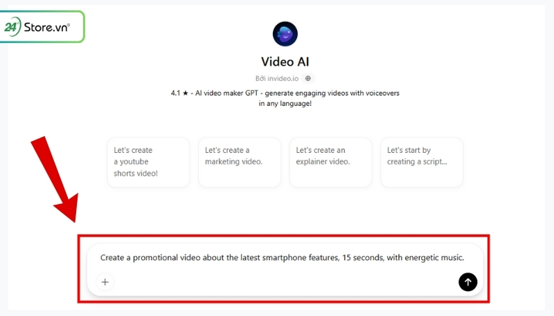 Cách làm video bằng ChatGPT