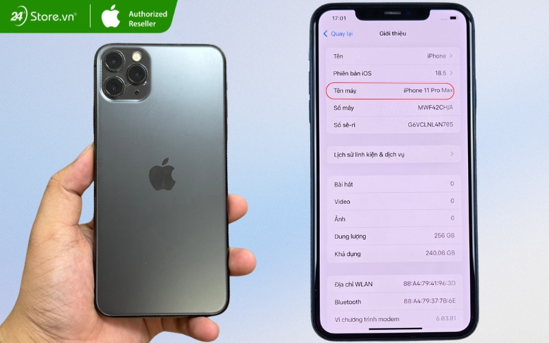 cách check iphone 11 pro max cũ
