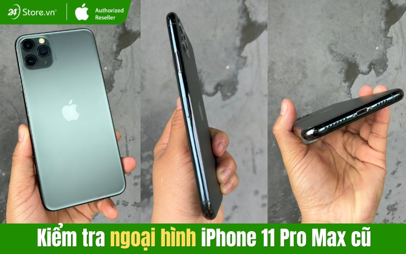 cách kiểm tra ngoại hình máy cũ