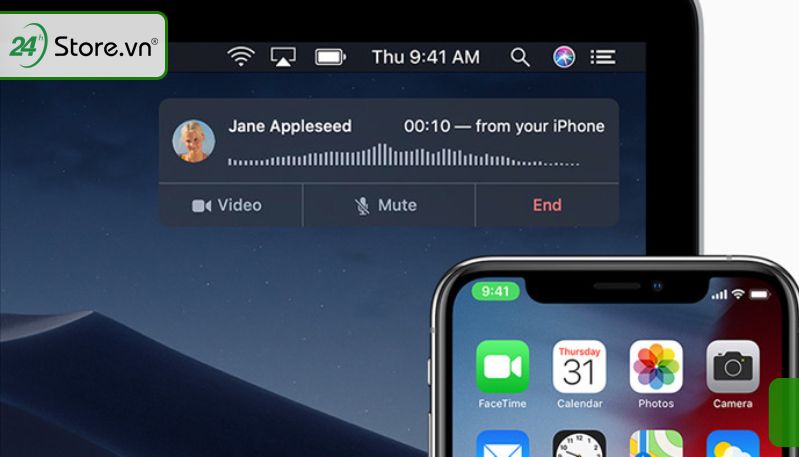 Gọi điện, nhắn tin trên iPhone thông qua máy tính Mac