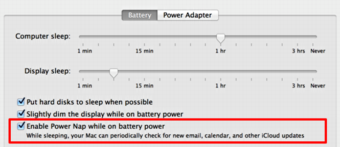 Điều chỉnh cài đặt thiết lập tiết kiệm năng lượng trên Macbook cach toi uu hoa thoi gian su dung pin Macbook hinh anh 3