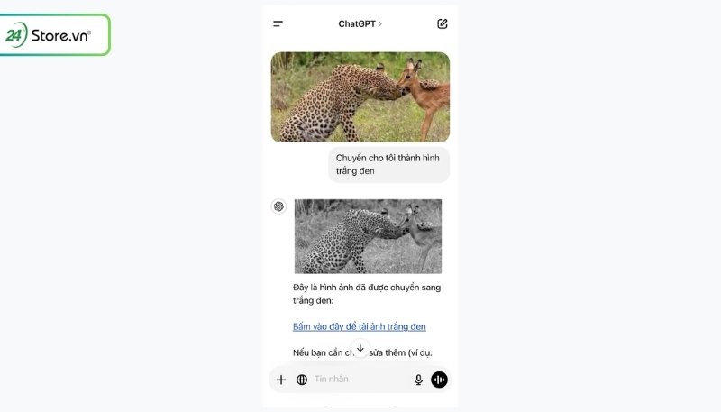Cách upload ảnh lên ChatGPT trên điện thoại