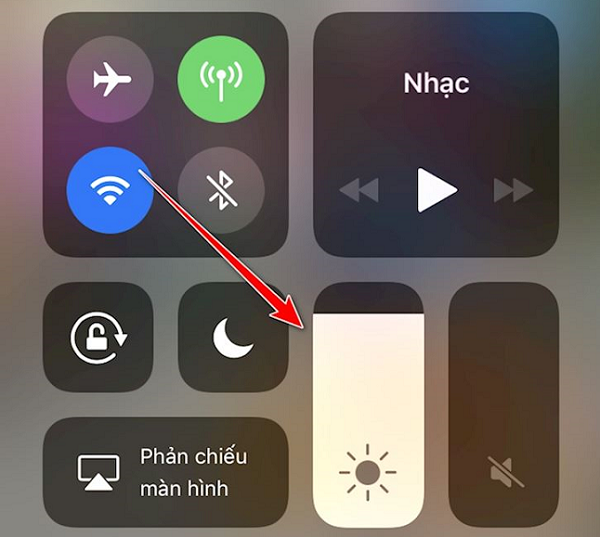 Cài đặt độ sáng màn hình iPhone bằng chế độ Dark Mode