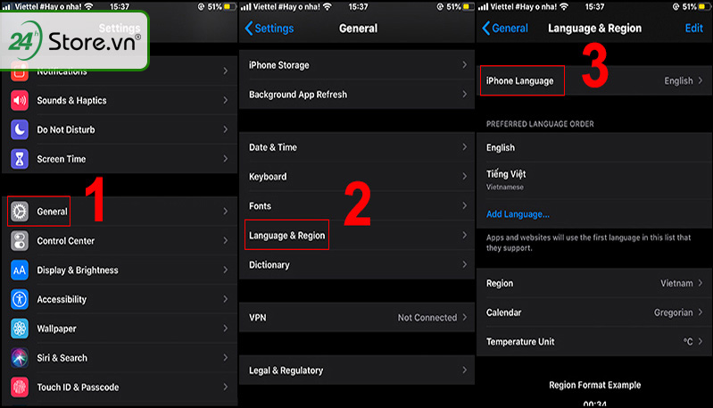 Cách thay đổi ngôn ngữ trên Messenger iPhone, iPad