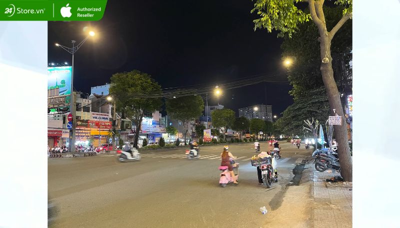 Ảnh chụp đêm trên iPhone 12 Pro Max