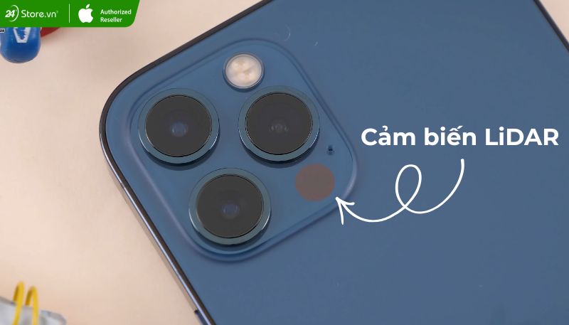 Cảm biến LiDAR iPhone 12 Pro Max
