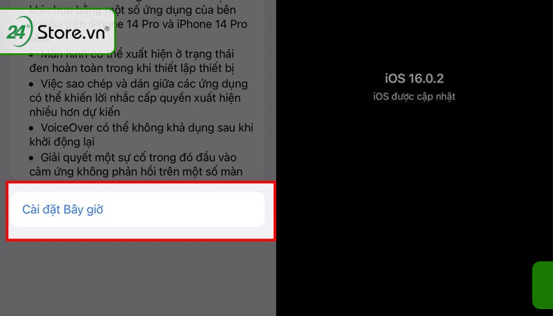 Cập nhật hệ điều hành iOS 16.0.2 sửa lỗi Camera iPhone 14 (Pro Max/ Pro/ Plus) bị mờ