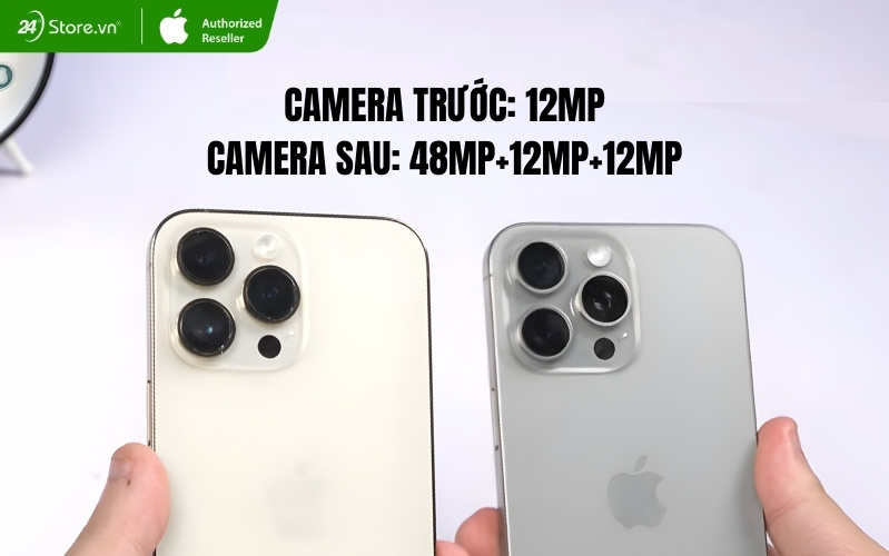 so sánh camera iphone 14 pro max và iphone 15 pro max