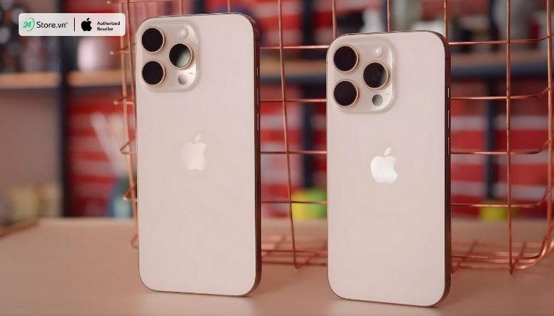 Camera iPhone 16 Pro và iPhone 16 Pro Max