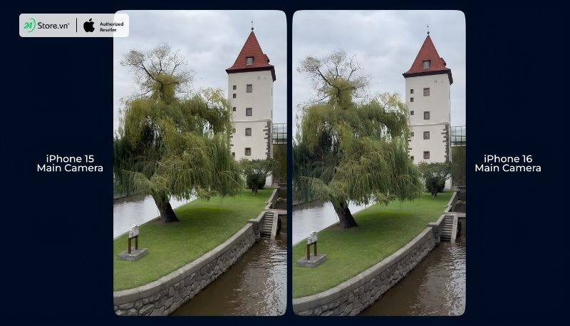 So sánh camera iPhone 16 Series và iPhone 15 Series