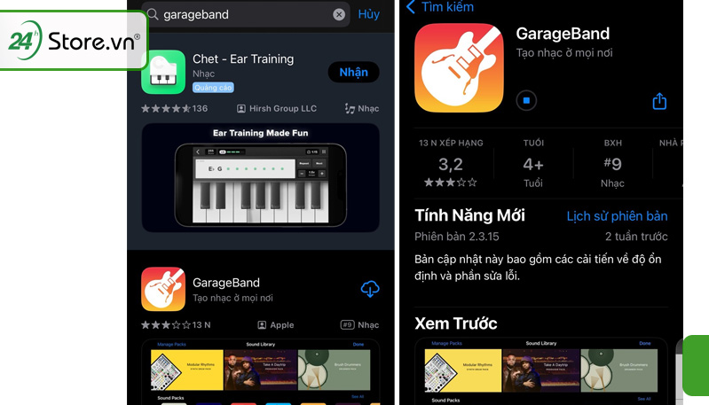 cách cắt nhạc trên iphone bằng garageband