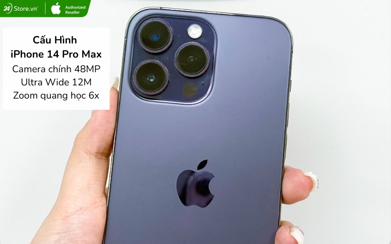 thông số camera iphone 14 pro max