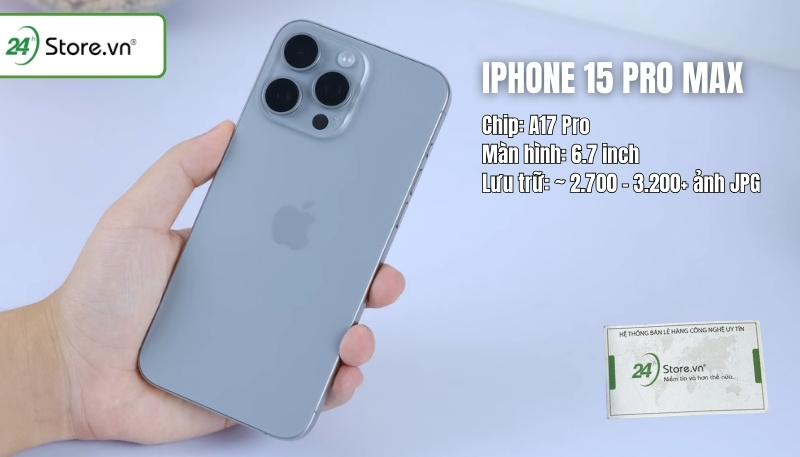 cấu hình iphone 15 pro max có còn mạnh