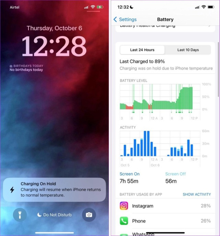 Khi nhận được thông báo này, bạn nên ngưng sử dụng thiết bị