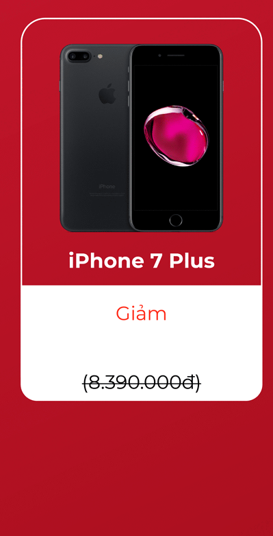 iphone 7 plus like new mừng đại lễ