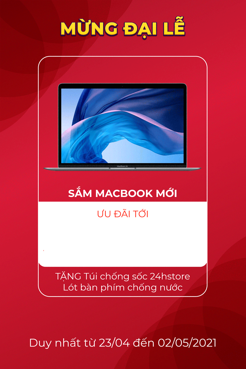 MacBook Mừng đại lễ