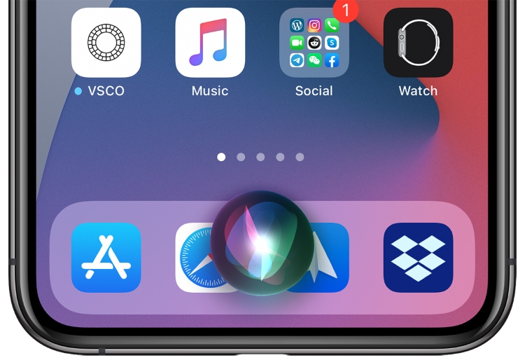 Chụp màn hình bằng Siri Chụp màn hình bằng Siri