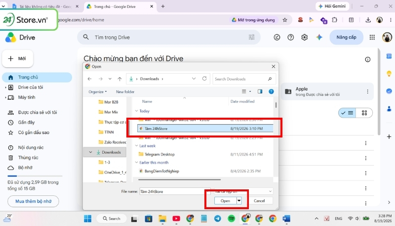 Dùng Google Docs chuyển file PDF sang Word