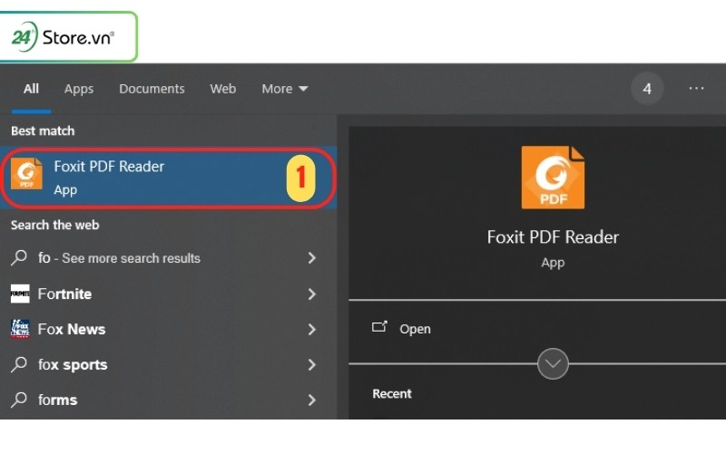 chuyển pdf sang excel bằng foxit pdf reader