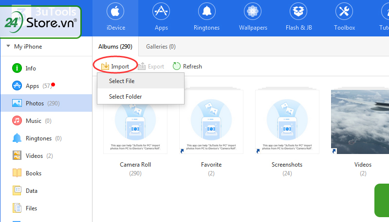 cách copy video từ iPhone vào máy tính cách copy video từ iPhone vào máy tính