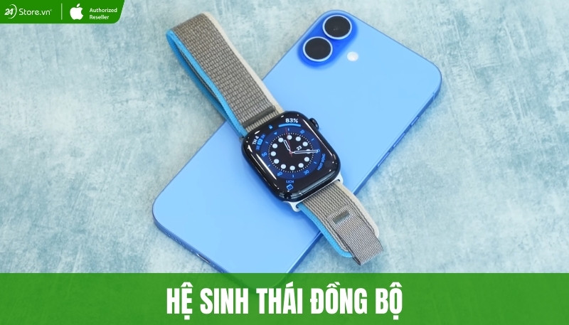 hệ sinh thái apple đồng bộ