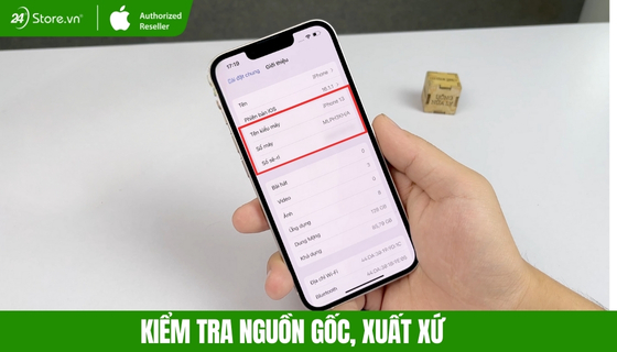 kiểm tra iphone 13 cũ