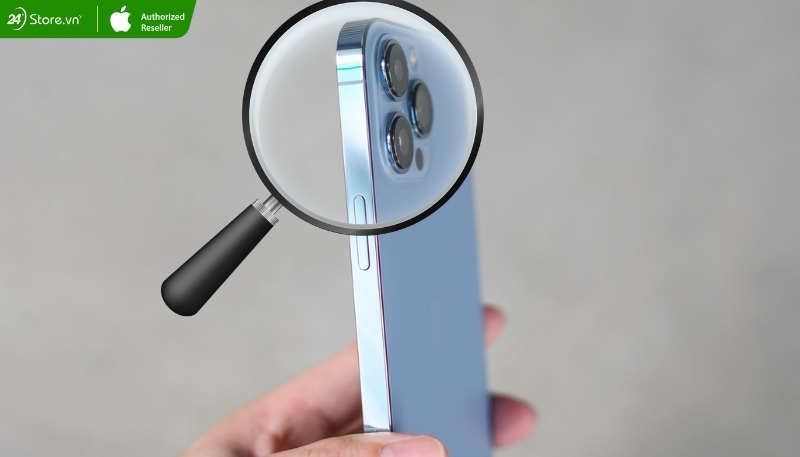 Check ngoại hình máy iPhone 13 Pro Max cũ