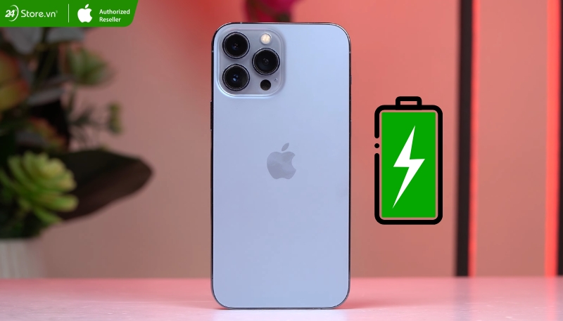 Dung lượng pin 13 Pro Max lớn