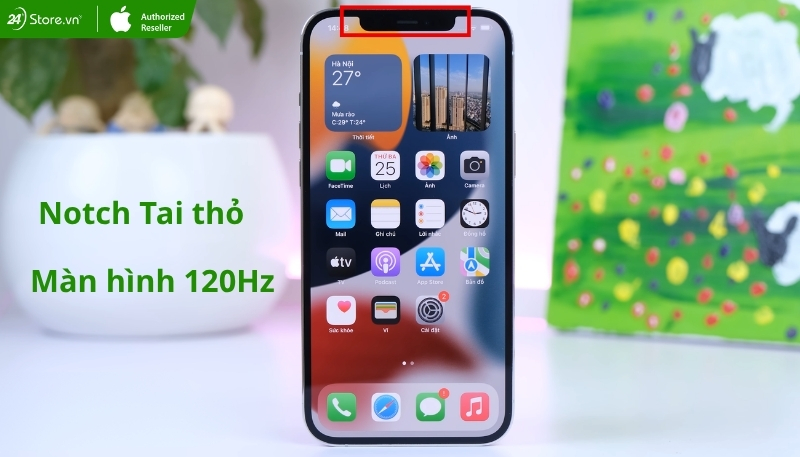Màn hình 120Hz trên 13 Pro Max cũ