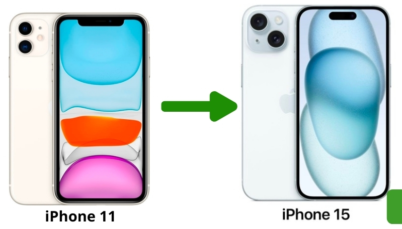 Đang dùng iphone 11 có nên lên đời iPhone 15 không?