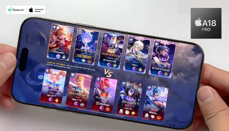 iphone 16 pro max like new chơi game có tốt không