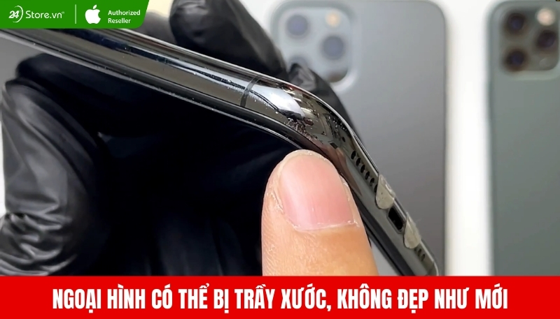 nguy cơ iphone trầy xước